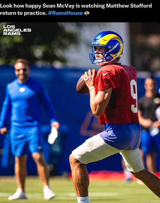 Look how happy Sean McVay is watching Matthew Stafford.jpeg